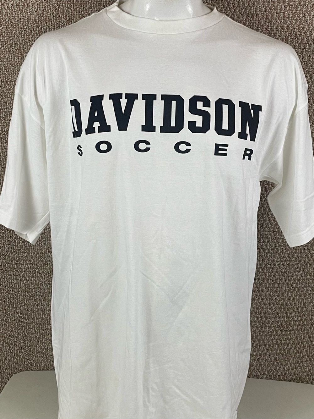 Vintage Adidas Davidson College Soccer Shirt Men’s XL Made In USA 90s 394